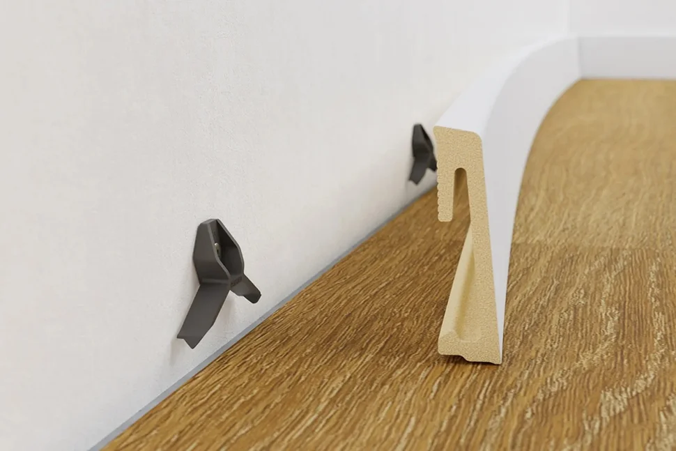 Крепеж плинтуса SALAG ALPHA (25шт/упак)