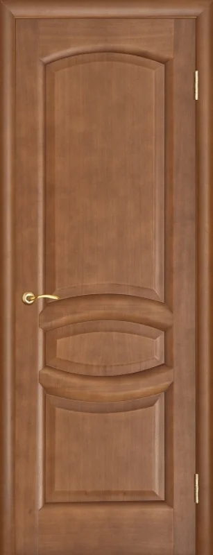 Дверь "Ульяновские двери" Анастасия глухая темный анегри тон 74 70, шпон