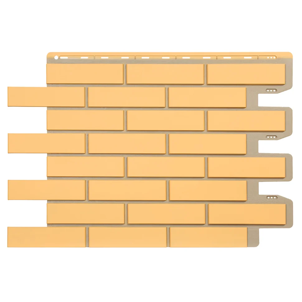 Панель фасадная Royal Stone Облицовочный кирпич, цвет Квинстаун 0,92*0,63 м (S=0.5796м2)