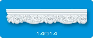 Плинтус потолочный ФОРМАТ 14014 инжекционный белый 1,3 м