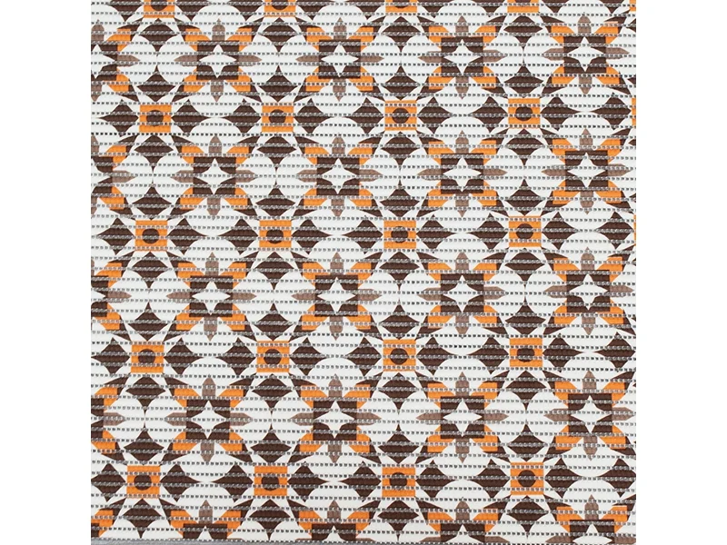 Коврик из вспененного ПВХ "ПРЕОБРАЖЕНИЕ" 0,65х15м 215PT-orange-brown