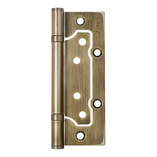 Петля накладная "БАБОЧКА" PUNTO IN5200W-HD AB 200-2B/HD 125x2,5 бронза (2шт.)