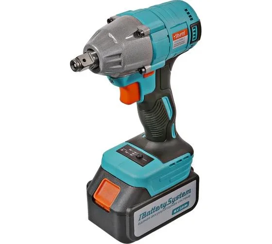 Гайковерт аккумуляторный бесщеточный 18В, 1BatterySystem, 350Нм, 1/2", 2скор, 1x3.0Ач, кейс Sturm