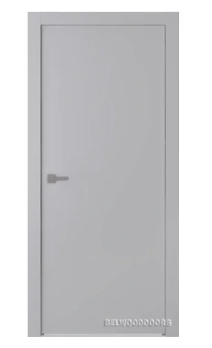Дверь BELWOODDOORS "AVESTA" глухая 90 (21-10) smart core эмаль светло - серый