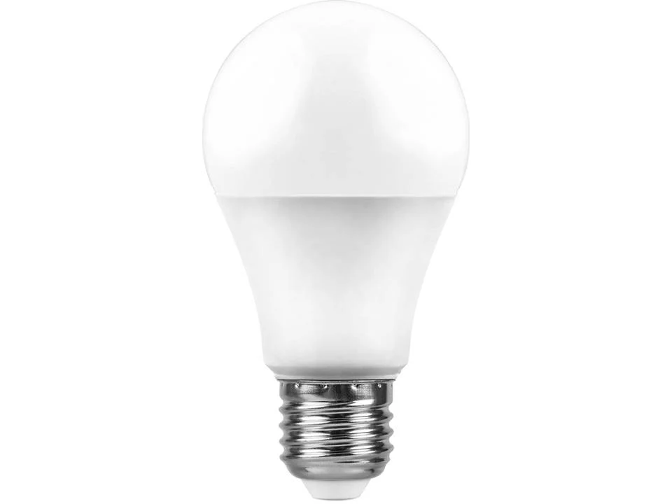 Лампа светодиодная 12W E27 230V 4000K 1100Лм (белый) Шар Feron, LB-93