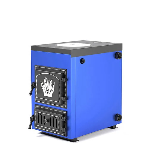 Котел отопительный Везувий "Эльбрус-14" с плитой «Везувий В1»