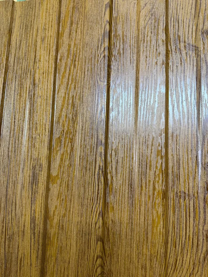 Профнастил С-8, 0.3 мм 3D Teak CHI, 1.2 * 2 м.п.