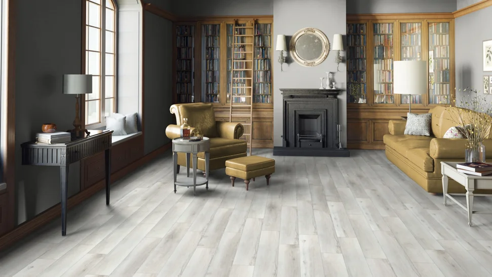 Плитка виниловая Tarkett Prime Click Snowy Grey 169*1120*3,85