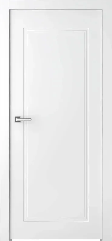 Дверь BELWOODDOORS "Кремона 1" глухая 60 (21-7) эмаль белый