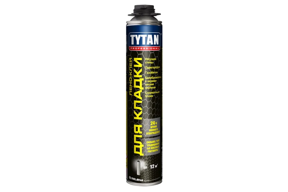 Клей для кладки блоков TYTAN Professional GUN 870г