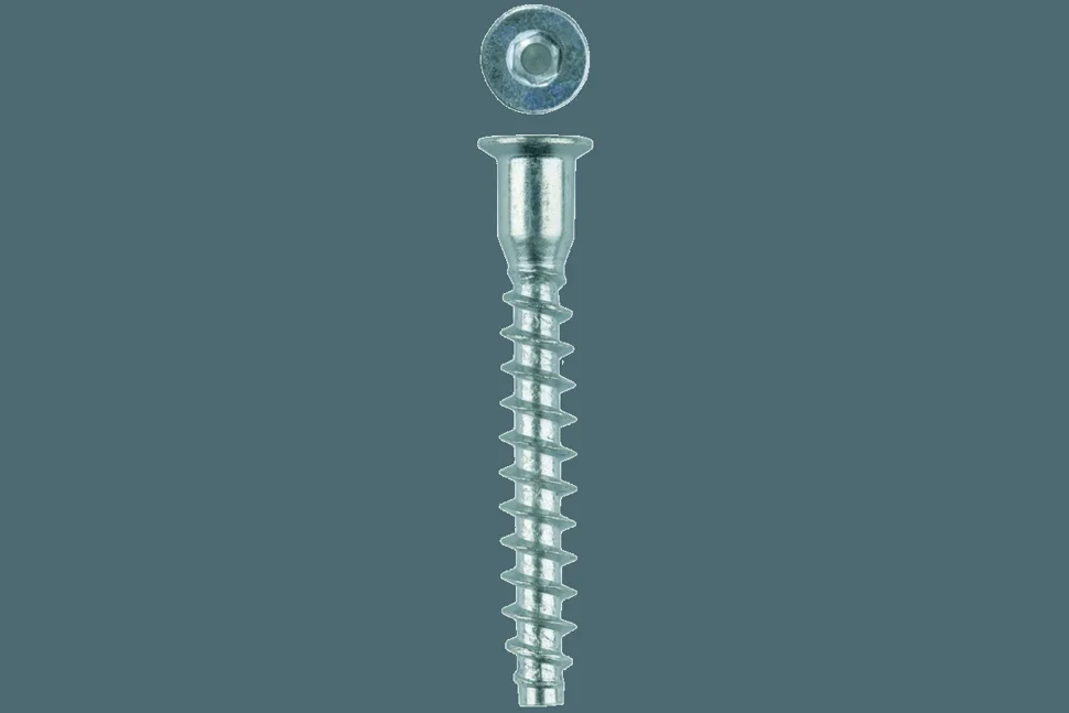 Винт-конфирмат шестигранник 7х50 (4 шт) SteelRex