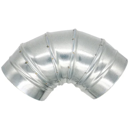 Отвод, серия OTG, для круглых воздуховодов на 90°, D315, оцинкованная сталь, ЭРА