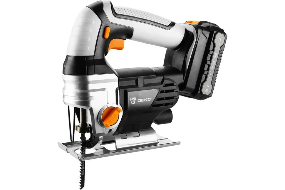 Лобзик аккумуляторный DEKO DKJS20В 20В 1*2.0Ач