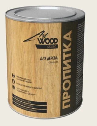 Состав деревозащитный ArtWOOD Classic белый 0,7кг
