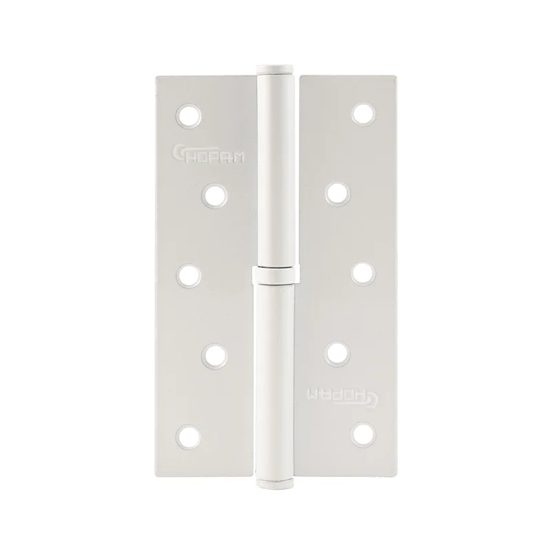 Петли НОРА-М 750-5" белый левая 125x75x2,5 (2шт)