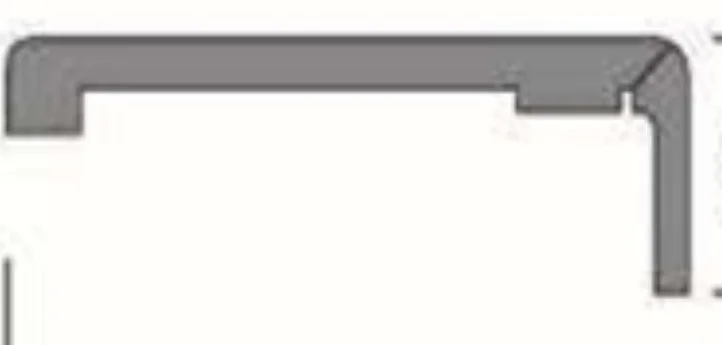 Наличник дверной ДВЕРИ ГУД телескопический плоский ПВХ Белуччи 70*5,5*2150