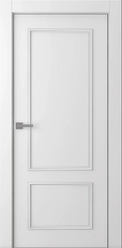 Дверь BELWOODDOORS "Ламира 2" глухая 80 (21-9) smart core эмаль белый