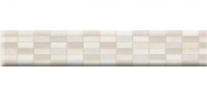 Плитка BELANI Элиз бежевый бордюр 5,4х50