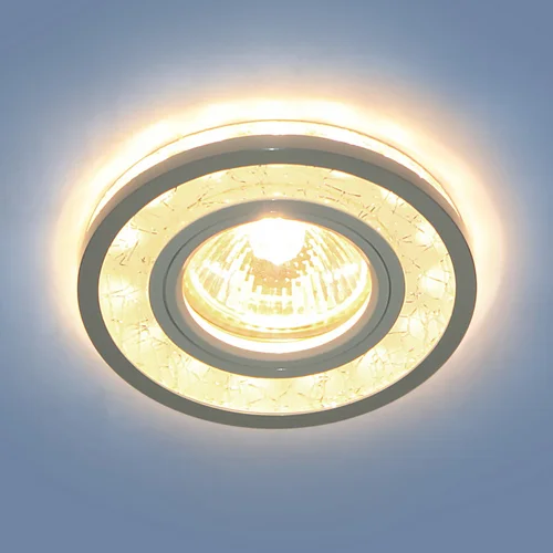 Светильник точечный Elektrostandard - 7020 MR16 WH/SL белый/серебро