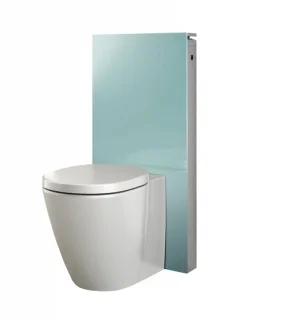 Инсталляция GEBERIT Monolith Standard для напольного унитаза, мятно-зеленый