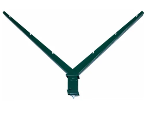 Наконечник V на столб 62х55 RAL 6005
