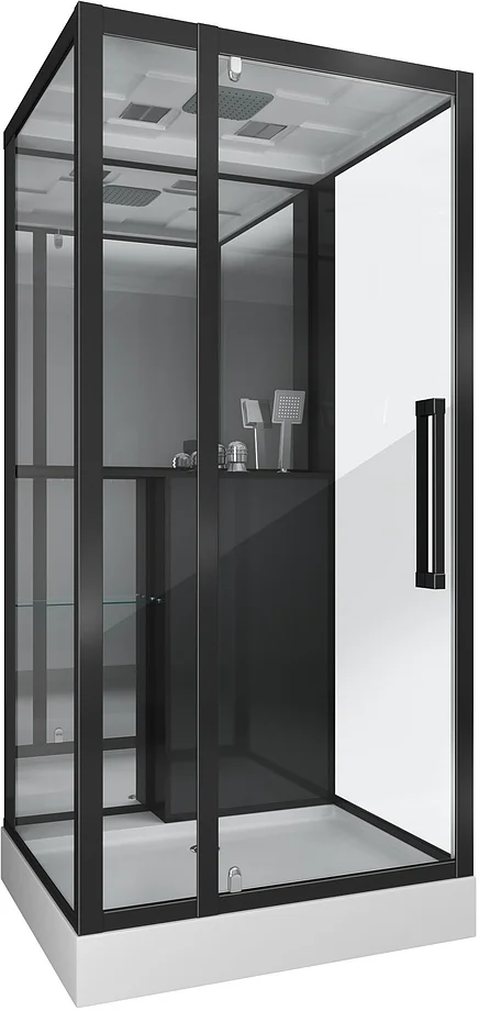 Кабина душевая Grossman 900*900*2150, дверь распашная, 5 мест, арт. GR261