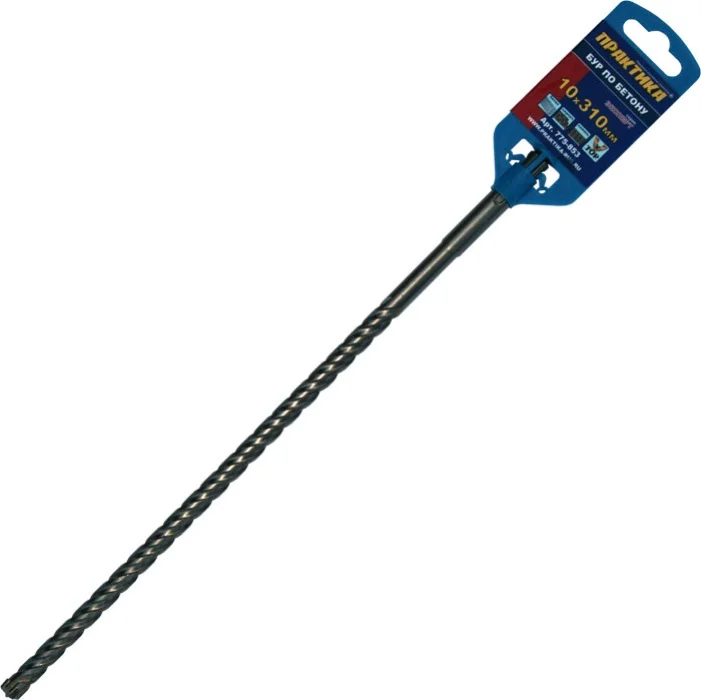 Бур по бетону SDS-Plus 10х310мм ПРАКТИКА Х-тип Эксперт