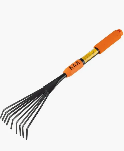 Грабельки веерные 9-зубные малые поролоновая ручка PARK HG3550-L