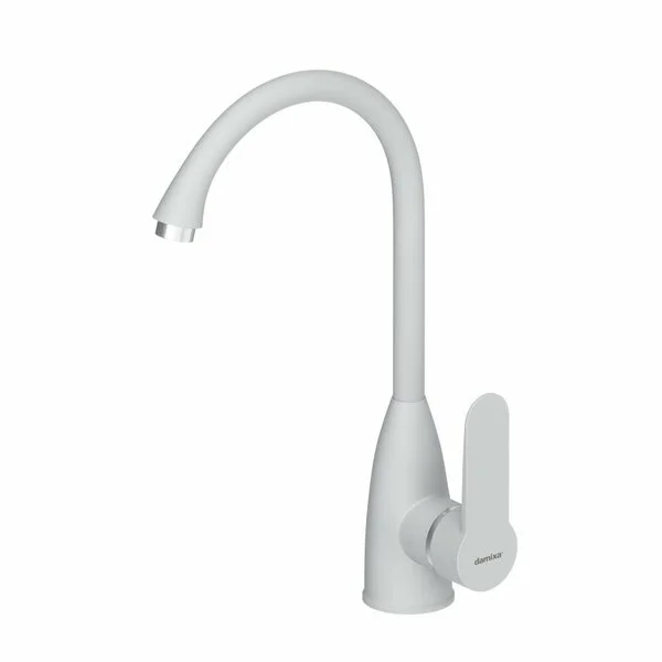 Смеситель Damixa Neptune DX408000200 полимерный для кухни, белый
