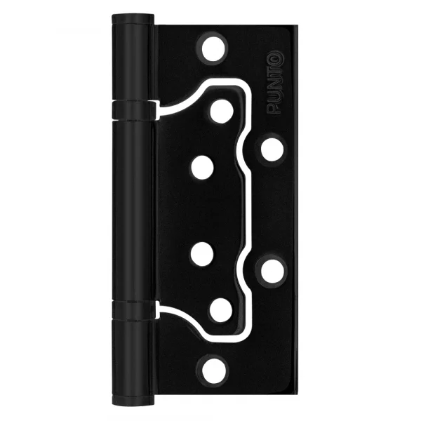 Петля накладная "БАБОЧКА" PUNTO IN4200W BL 200-2B 100x2,5 черный (2шт.)