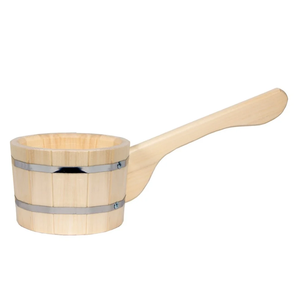 Ковш бондарный 0,8л, БАННАЯ ЛИНИЯ