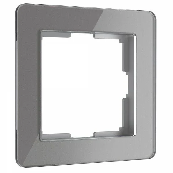 Рамка 1-местная Werkel Acrylic, графит, W0012704