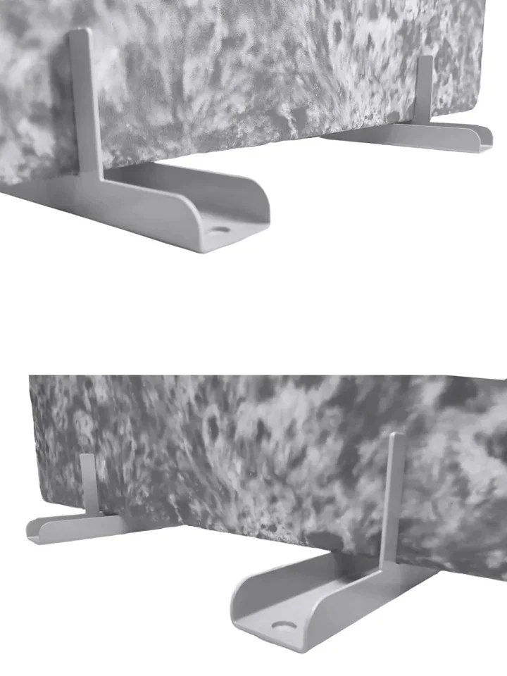 Подставка под обогреватель ТЕПЛОКОМ (две опоры) 150х70х35 мм, серая