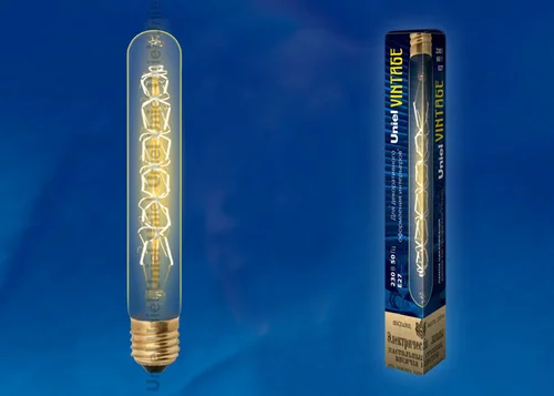 Лампа накаливания 60W E27 220V Цилиндр прозрачный Винтаж IL-V-L32A-60/GOLDEN CW01