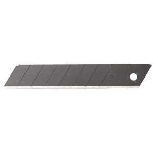 Лезвия сегментированные 18мм, 10шт , OLFA BLACK MAX