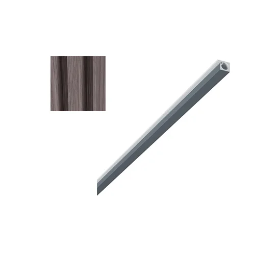 Элемент торцевой ARTIVA WPC 18х2900 мм, Дуб тёмно-серый правый, полимерно-древесный композит