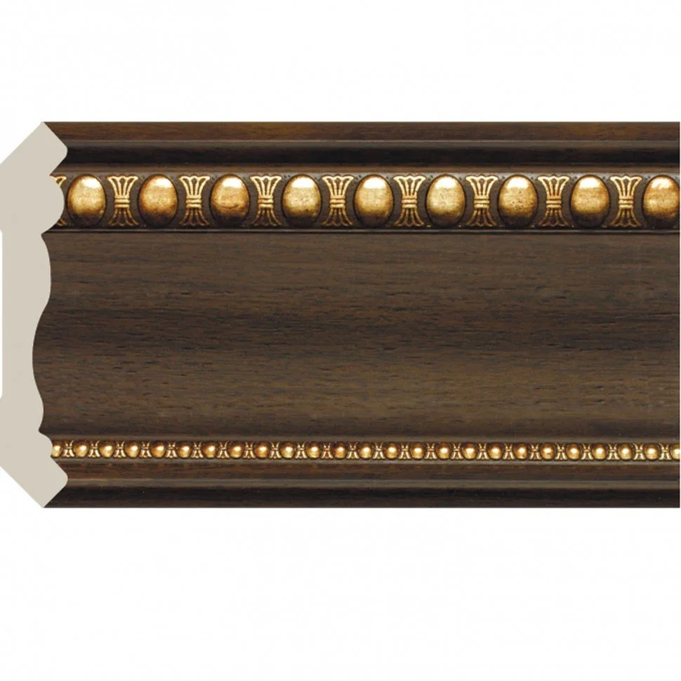 Багет интерьерный COSCA, "Ионики", Карниз 60, "Венге" 2,5м, арт.A60(1)/DB2