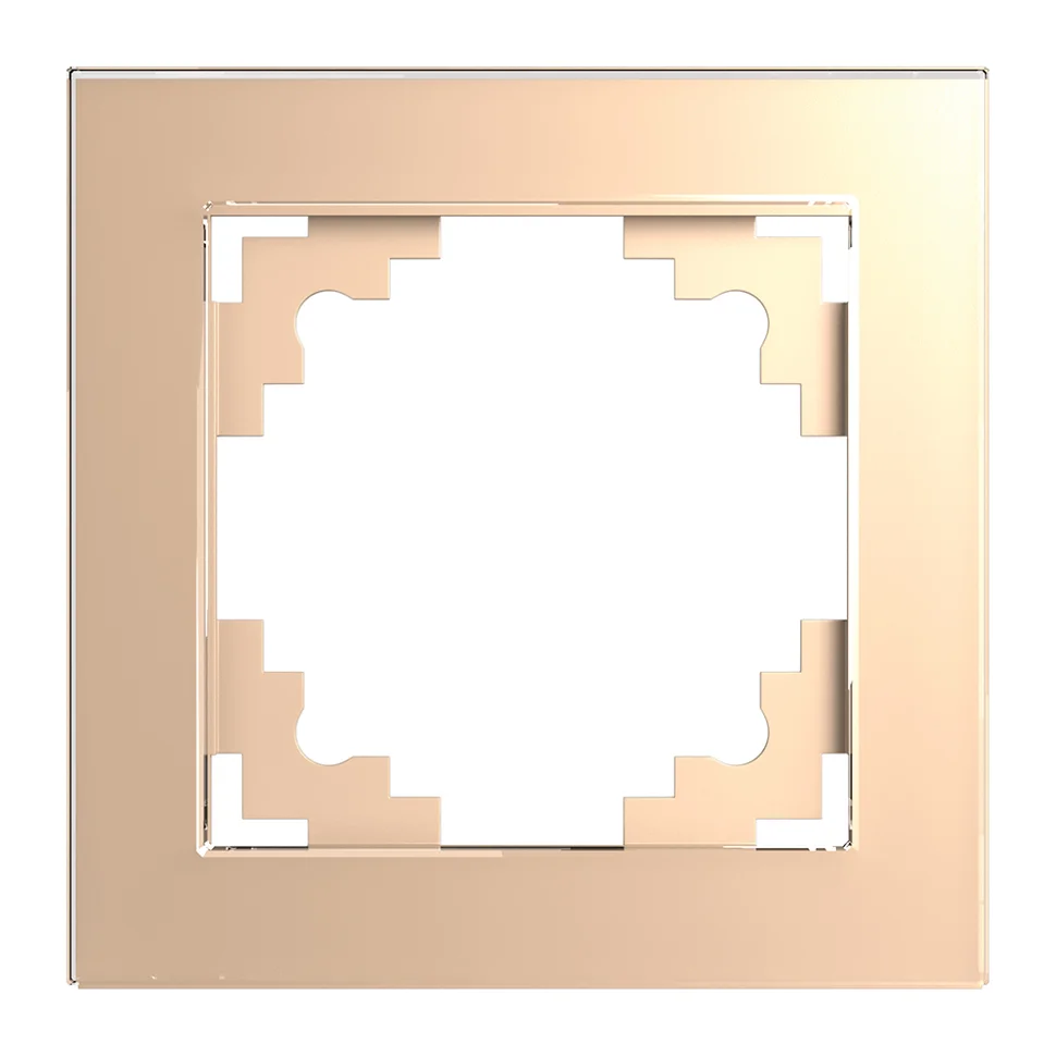 Рамка одноместная STEKKER Катрин, шампань (PFR00-7001-02)