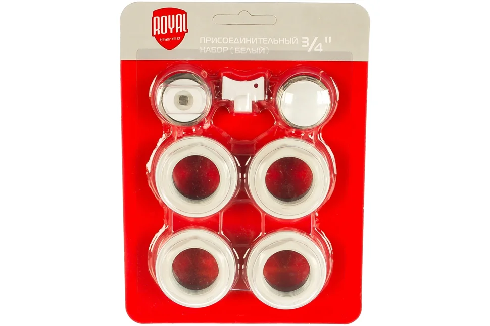 Набор присоединительный Royal Thermo 3/4\'\' white (НС-1156779)