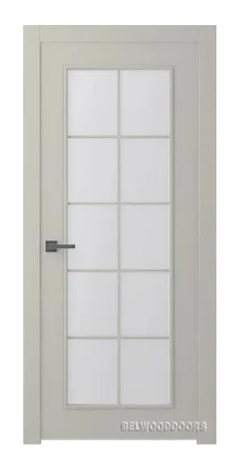 Дверь BELWOODDOORS "Ламира 1" стекло Мателюкс белый 90 (21-10) smart core эмаль шелк