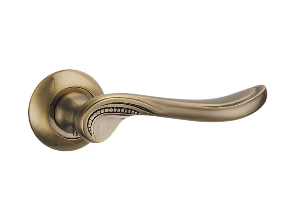 Ручка дверная PUNTO ARFA TL ABG-6 зеленая бронза