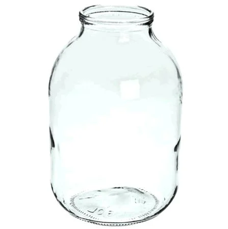 Банка стеклянная 3л СКО d=82