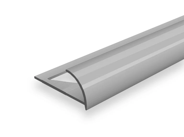 Профиль для плитки ИДЕАЛ наружний 8 мм, 005 Серый (длина 2,5 м.п.)