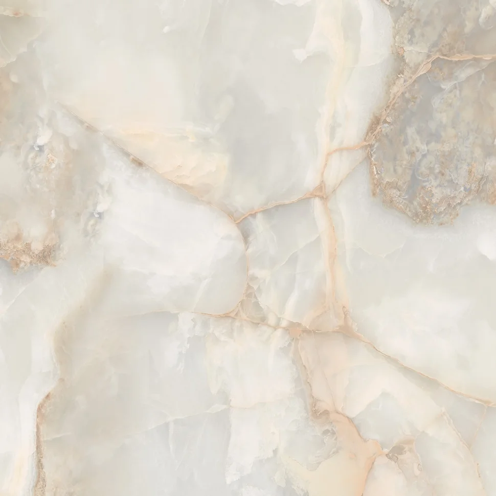 Керамогранит GLOBAL TILE Миллер Оникс / Miller Onyx бежевый полированный 60x60 арт.GT60605902PR