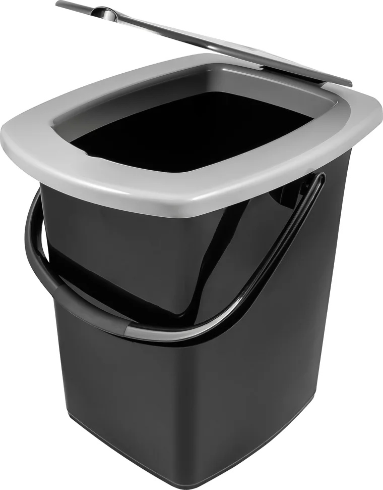 Ведро-туалет 22л черный*