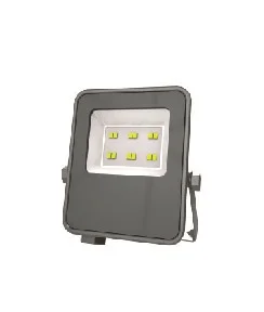 Прожектор светодиодный 10Вт 5000К 220V IP65 850Лм 104х92х24мм серый Китай ПОЛНОРАЗМЕРНЫЙ СДО "Акцент" Фарлайт