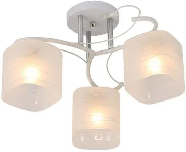 Люстра Cuesta 4310-3 WH, 3xE27/40W (43*43*24)
