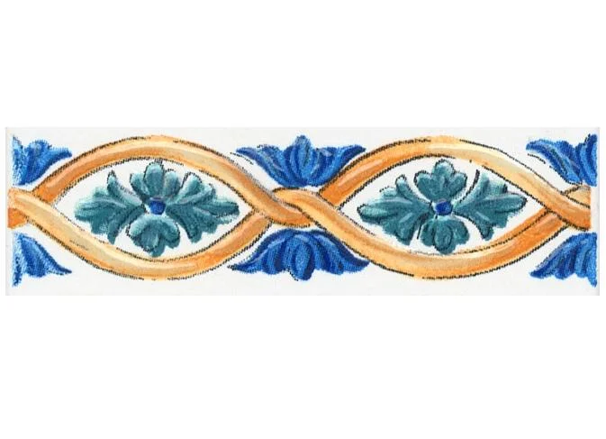 Бордюр KERAMA MARAZZI Капри майолика 6,3х20 арт.STG&#92;A460&#92;5232