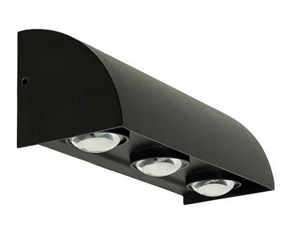 Светильник подсветка для зданий Feron DH708 3W, 230Lm, 3000/4000/6400К, черный