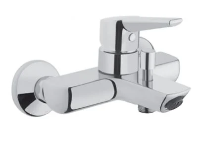 Смеситель Vitra SOLID S для ванны однорычажный, с коротким изливом (хром)